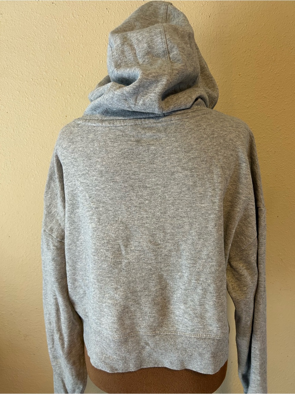 Calvin Klein Gray Hooded Sweatshirt with Camo Logo - Picture 4 of 4